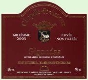 Gigondas-Chapelle St Arnoux 2003